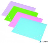 Gumis mappa, 15 mm, PP, A4, PANTA PLAST, pasztell rózsaszín