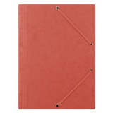 Gumis mappa, prespán, A4, DONAU Premium, piros (D86431P)