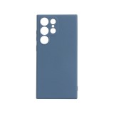 Gumis TPU telefontok Samsung Galaxy S23 Ultra S918 YooUp Alpha sötétkék