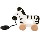 Guruló zebra fa húzós játék - Trefl