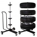 Gurulós kerék tároló állvány