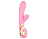 Gvibe G-Vibe GRabbit - akkus, 3 motoros G-pont vibrátor (pink)