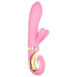 Gvibe G-Vibe GRabbit - akkus, 3 motoros G-pont vibrátor (pink)