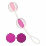Gvibe Geisha Balls 2 - variálható gésagolyó szett (pink-fehér)