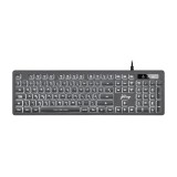 gWings 470kb keyboard Black HU 5999883837108