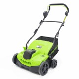 Gyepszellőztető Greenworks 40V 2in1 kés és rugó, akku és töltő nélkül