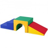 Gyerek Alagút Mászóblokk 3db