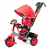 Gyerek háromkerekű bicikli Baby Mix Lux Trike piros