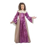 Gyerek jelmez Limit Costumes Leonor Középkori Hölgy, 7-9 éves kor