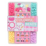 Gyerek nyaklánc- és karkötőkészítő gyöngy szett