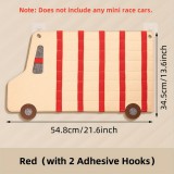 Gyerekek Versenyautó Szervező - Nagy Kapacitású Akasztós Tároló