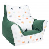 Gyermek fotel golyókkal töltött New Baby zöld