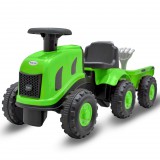 Gyermek lábbal hajtós traktor Baby Mix Benny zöld