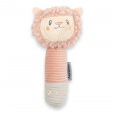 Gyermek sípolós plüss játék rágókával New Baby Lama