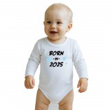Gyermekek body nyomtatással New Baby BORN IN 2025 blue