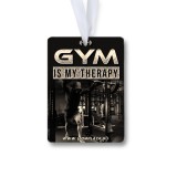 Gym is my therapy autóillatosító