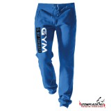 Gym is my therapy - Kék melegítő nadrág prémium (S-es méretben rendelhető)