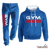 Gym is my therapy kék melegítő-prémium (a nadrág S-es méretben rendelhető)
