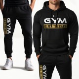 Gym is my therapy melegítő szett - fekete