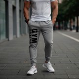 Gym lifestyle melegítő nadrág - szürke