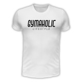 Gymaholic lifestyle - fehér póló