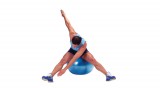 Gymnic Plus fitnesz labda Ø 65 cm BRQ, kék