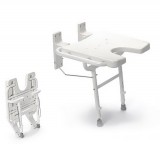 GYÓGYÁSZATI Falra szerelhető tusoló ülőke - DKS-130