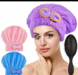 Gyorsan száradó hajszárító törölköző sapka fürdés után