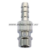 Gyorscsatlakozó 1/4" tömlővéges nikkelezett réz papa sűrített levegőhöz Extol Premium