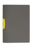 Gyorsf&#369;z&#337;, klipes, a4, durable "duraswing color 30", sárga 230404