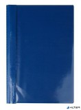 Gyorsfűző, kemény hátlappal, PVC, A4, VICTORIA OFFICE, kék