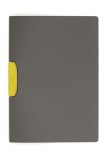 Gyorsfűző, klipes, A4, DURABLE "DURASWING® COLOR 30", sárga