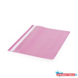 Gyorsfûzõ mûanyag A4, PP Bluering(R) rózsaszín