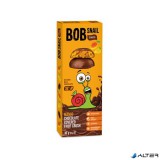 Gyümölcs snack, 30 g, BOB SNAIL, mangó tejcsokoládéban