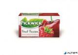 Gyümölcstea, 20x2 g, PICKWICK "Fruit Fusion", meggy-áfonya-málna