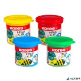 Gyurma,160 g, levegőre száradó, 4 szín, KORES "Magic Clay"