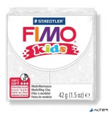 Gyurma, 42 g, égethető, FIMO "Kids", fehér