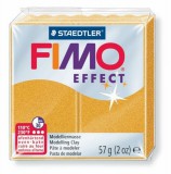 Gyurma, 57 g, égethető, FIMO Effect, metál arany (FM802011)
