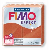 Gyurma, 57 g, égethető, FIMO Effect, metál vörösréz (FM802027)