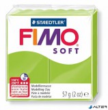 Gyurma, 57 g, égethető, FIMO "Soft", alma zöld