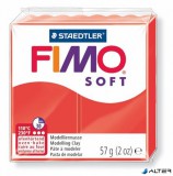 Gyurma, 57 g, égethető, FIMO "Soft", indián piros