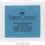 Gyurmaradír műanyag dobozban vegyes színben Faber-Castell sárga,piros,kék