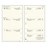 Gyûrûs kalendárium betét SATURNUS M311 heti sárga lapos 2026.