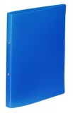Gyűrűs könyv, 2 gyűrű, 25 mm, A4, PP, VIQUEL Essentiel, kék (IV020202)