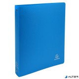 Gyűrűs könyv, 4 gyűrű, 40 mm, A4, PP, EXACOMPTA, világoskék