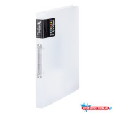 Gyűrűskönyv A4, 2 gyűrűs 2cm gerinc PP, Karton P+P Opaline fehér