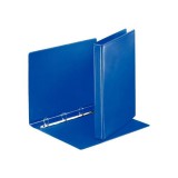 Gyûrûskönyv panorámás A4, 3,5cm, 4 gyûrû, D alakú, PP Esselte kék