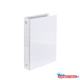 Gyûrûskönyv panorámás A4, 3,7cm, 4 gyûrûs Bluering(R) fehér