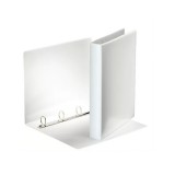 Gyûrûskönyv panorámás A4, 4cm, 4 gyûrû, D alakú, PP Esselte fehér