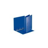 Gyûrûskönyv panorámás A4, 5cm, 4 gyûrû, D alakú, PP Esselte kék